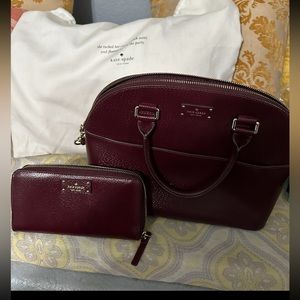 Kate spade bag and wallet
